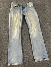 Jeans Levis 501 Uomo 34x32 Blu