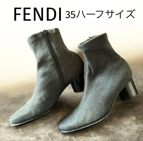 Stivali corti fendi usati - fendi,