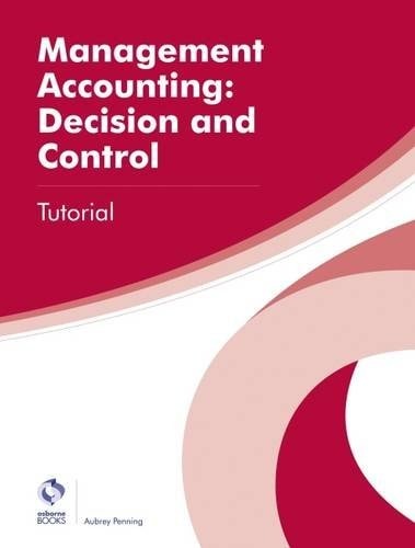 Management accounting - management,