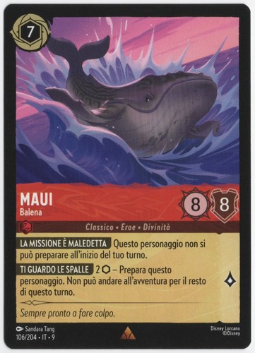 Lorcana disney set leggende - set,