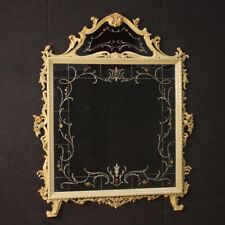 Grande specchiera in legno