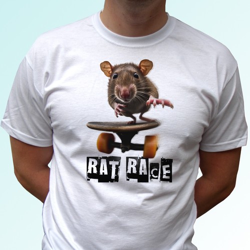 Rat race shirt animal tee - race, t