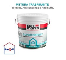 PITTURA TERMICA ANTICONDENSA SUPERCONFORT SAN MARCO BIANCA COPRENTE ANTIMUFF 10L