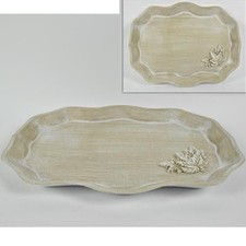 VASSOIO IN LEGNO CHIARO SHABBY