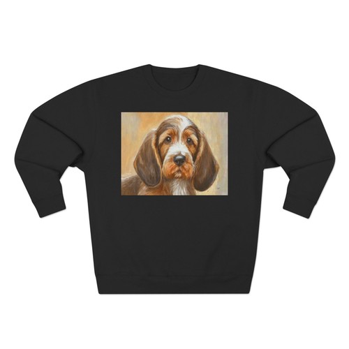 Felpa girocollo unisex basset - felpa,
