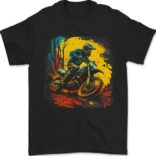 Maglietta uomo motocross - uomo,