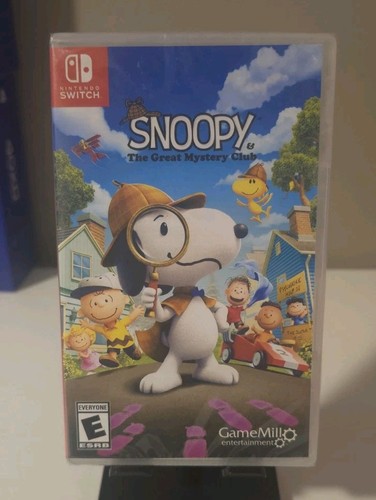 Snoopy and the - and, mystery