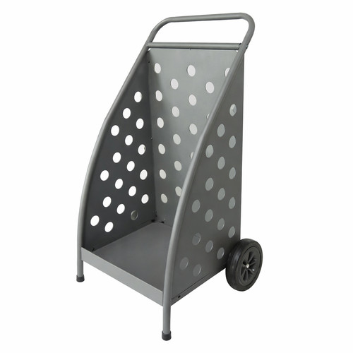 Carrello portalegna con - , ruote