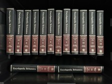Encyclopedia Britannica 15th Edition 30 Volume Complete Set Padded Leather 