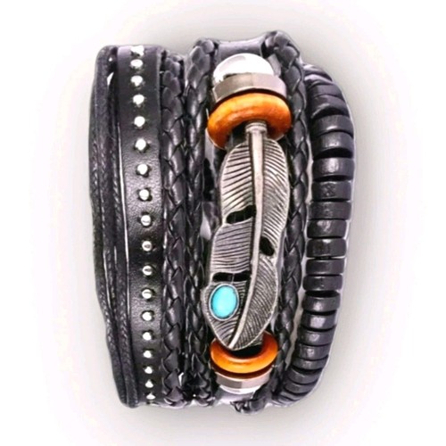 Braccialetto nero uomo - , donna