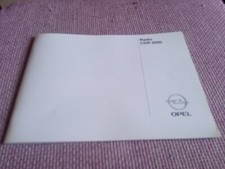OPEL RADIO CDR 2005 MANUALE USO E MANUTENZIONE ORIGINALE ITALIANO EDIZ. 2002