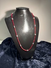 Collana perline lucite - collana,