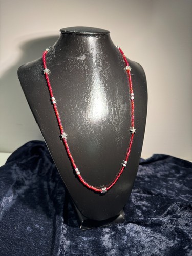 Collana perline lucite - collana,