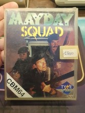 MAY DAY SQUAD SIGILLATO X COMMODORE 64 GIOCO ORIGINALE CASSETTA C64 GAME TYNE 