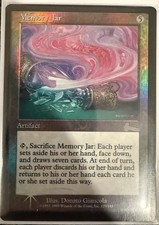 Memory Jar FOIL Urza’s Legacy 1999 quasi nuovo mai giocato Magic The Gathering