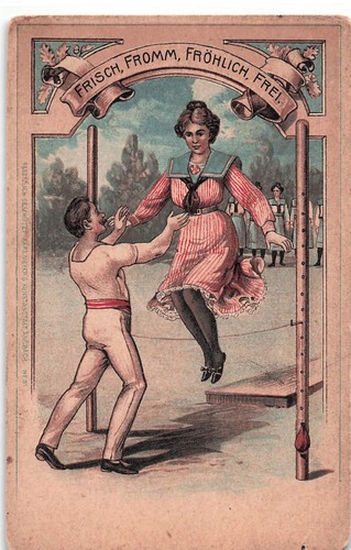 C1905 cartolina circo - c1905,