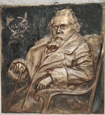 Antica Placca In Bronzo