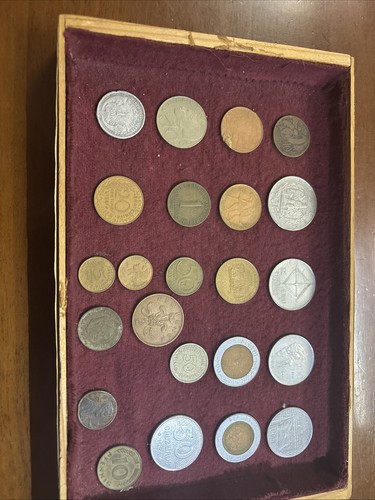 Collezione monete straniere - collezione, e