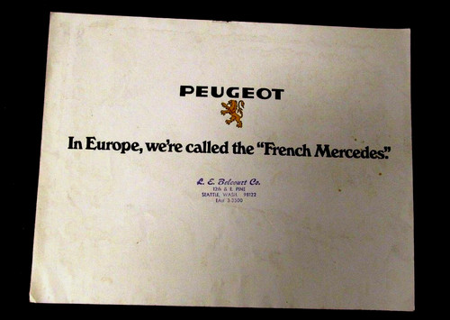 Peugeot 504 auto brochure - peugeot,