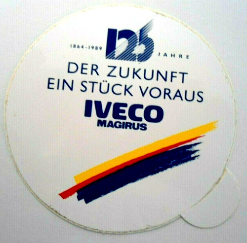 Adesivo pubblicitario iveco - adesivo,