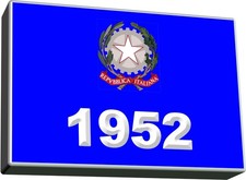 1952 Filigrana a lettera usati