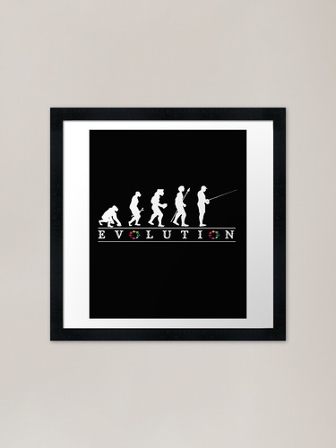 Funny fishing evolution - evolution,