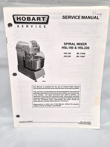 Hobart miscelatore spirale - miscelatore,