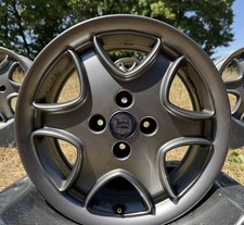 ⭐️4 Cerchi in lega Lancia Ypsilon Elefantino Rosso 6x15 ET36,5 Yougtimer