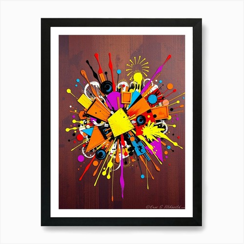 Flux schnell vibrante arte - flux,