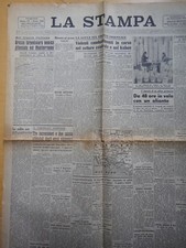 1943-LA STAMPA-ATTACCHI BRITANNICI RESPINTI NEL SETTORE DI SALERNO-26 settembre