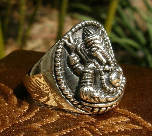 Ganesha anello nepal per uomo - nepal,
