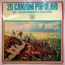 EBOND 20 Canzoni Popolari Del Risorgimento Italiano Vinile Tiger V110025