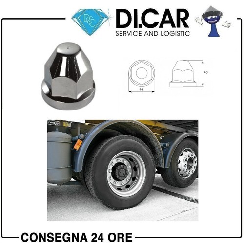 Set copribulloni tappi - 10,