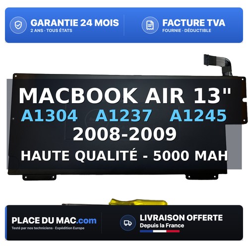Batterie pour macbook air - macbook, 13