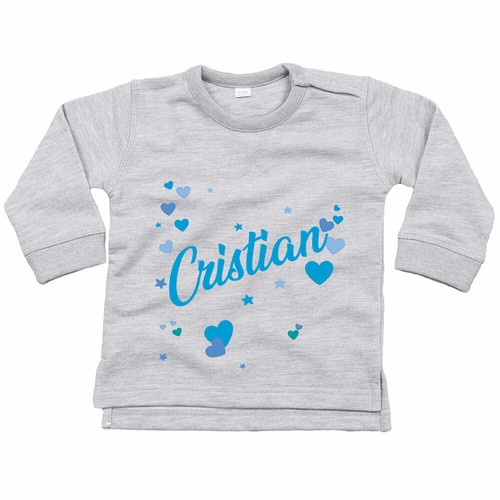 Felpa neonato personalizzata