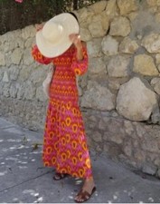 ZARA COTONE FLOREALE SMOCKED