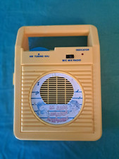 Radio AM GIOCATTOLO RADIOLINA Transistor PORTATILE ALPHA-TEK Vintage FUNZIONANTE