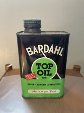 latta olio Bardahl Top oil anni 50 oil can Barahl