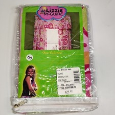 Tenda Valance Lizzie McGuiRE Cerchio Seriamente Cool Pois Rosa Giallo 84x15