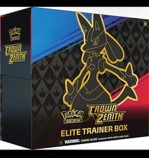 Pokemon Corona Zenith Elite Trainer Box sigillato in fabbrica nuovo