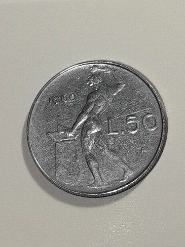 Italia lire 1960 - italia, 50