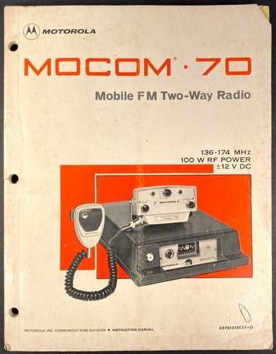 Motorola mocom mobile fm - mobile,