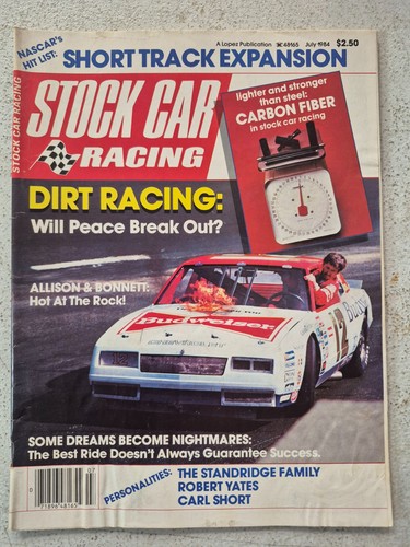 Stock car racing magazine - car,