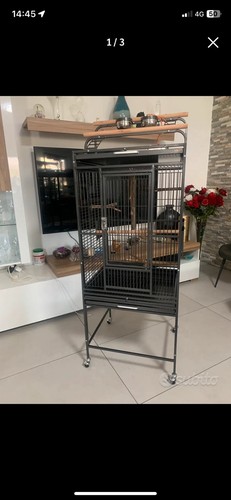 Gabbia per volatili metallo - gabbia,