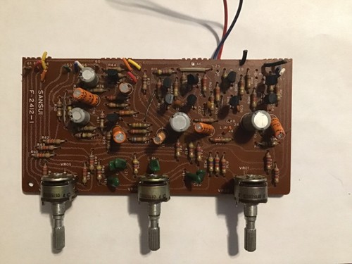 Sansui 6600 2412 comandi - sansui, f-2412