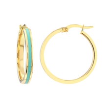 Orecchini A Cerchio Tondi In