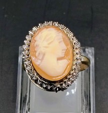 Art. 174 Anello Cameo NOS Handmade Anni 60/70 Donna