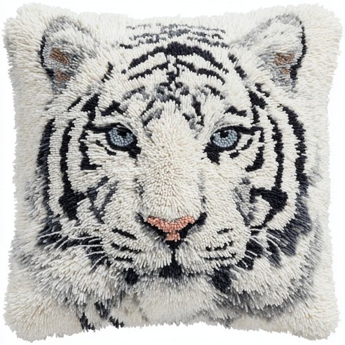 Generic white tiger latch - white, hook