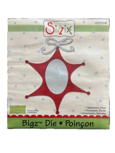 Stella ornamento sizzix bigz - stella,