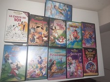 Lotto VHS Grandi Classici Disney 